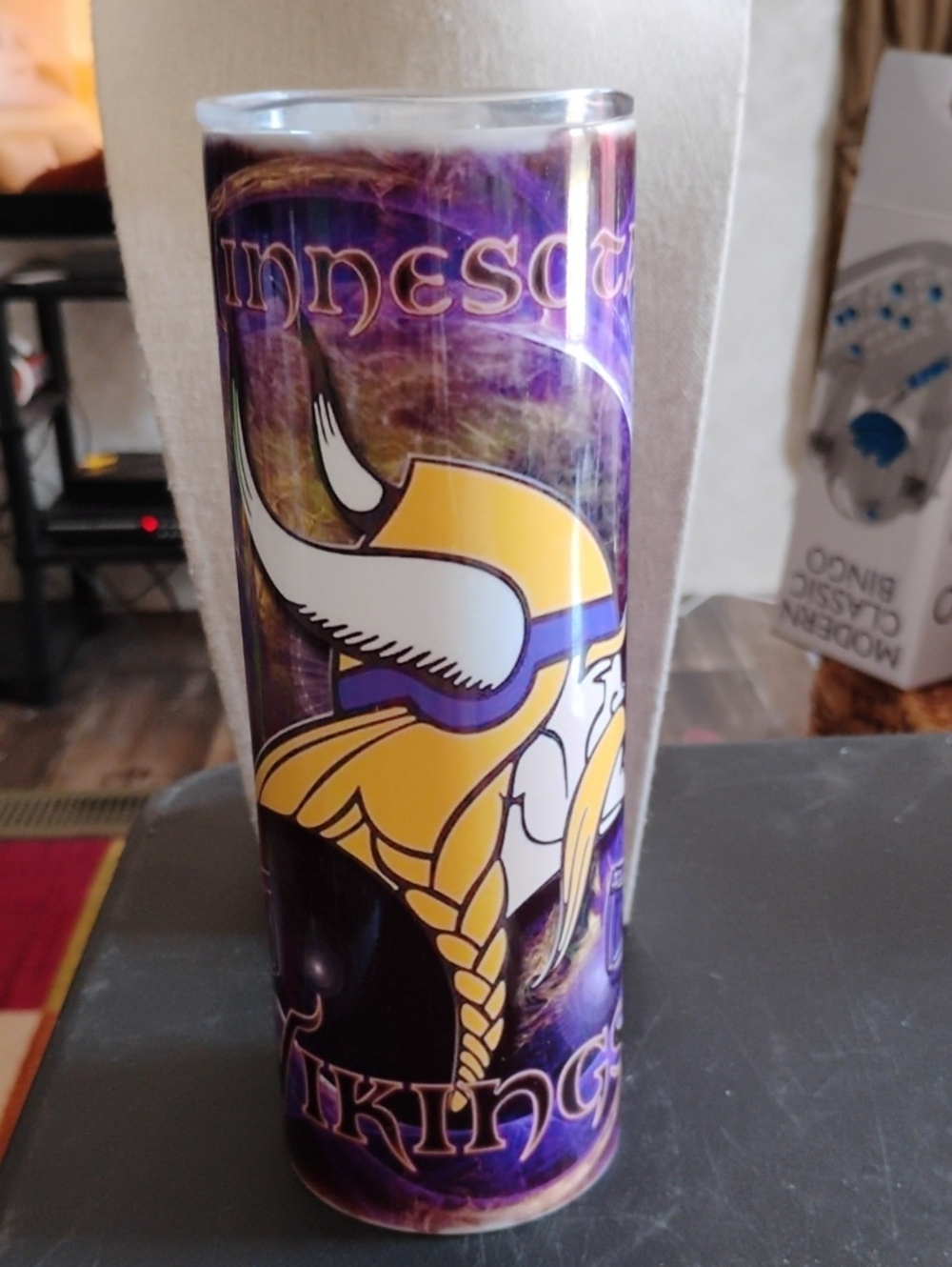 Purple & Gold  Tumbler